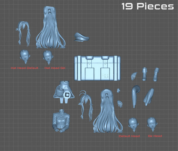 Vladilena Milize - 86 Eighty Six 3D Model Ready to Print