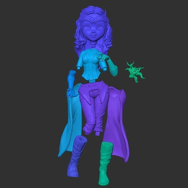 Wanda Maximoff 3D Model Ready to Print