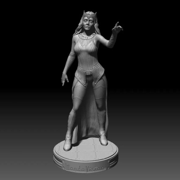 Wanda Scarlet Witch 3D Model Ready to Print