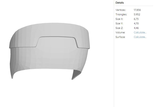 War Machine MK1 Helmet Iron Man Mark 1 3D Model Ready to Print