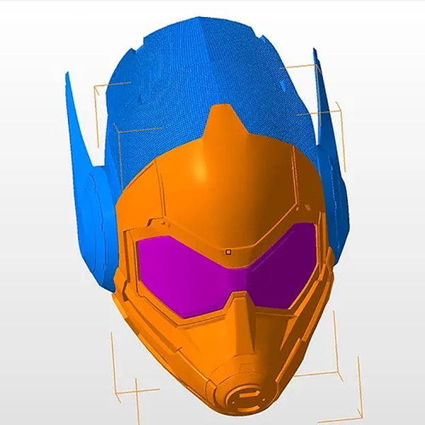 Wasp Female Helmet 3D Model Ready to Print