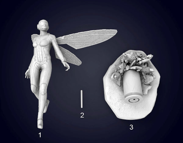 Wasp Figurines 3D Model Ready to Print