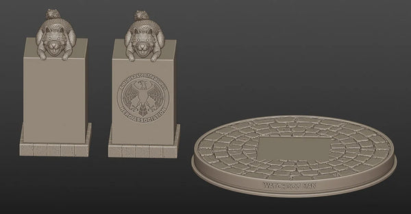 Watchdog Man - One Punch Man 3D Model Ready to Print