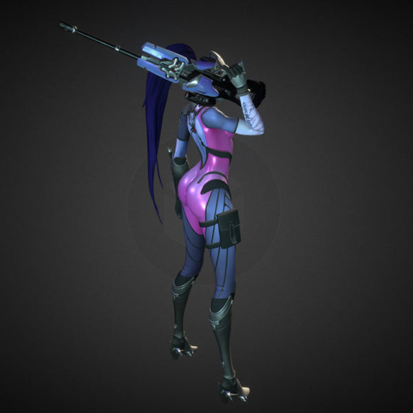 Widowmaker Overwatch Figures STL Ready to Print