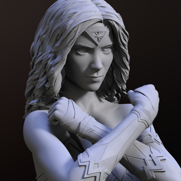 Wonder Woman DC 3D Model Ready to Print