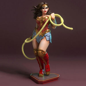 Wonder Woman DC Comic 3D Model Ready to Print