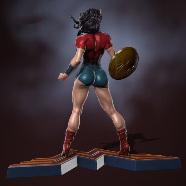 Wonder Woman from DC 3D Model Ready to Print