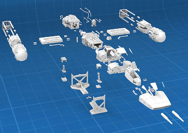 Y-wing Starfighter - Star Wars 3D Model Ready to Print