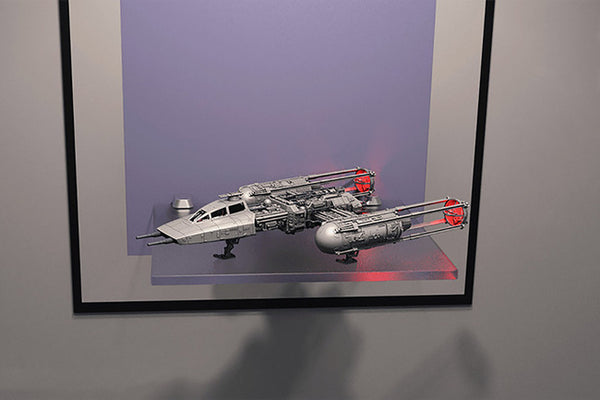 Y-wing Starfighter - Star Wars 3D Model Ready to Print