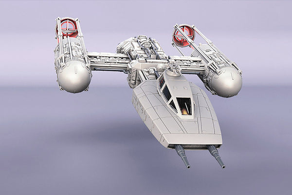Y-wing Starfighter - Star Wars 3D Model Ready to Print