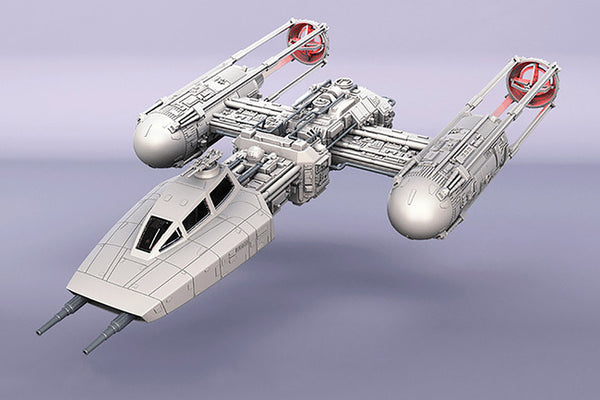 Y-wing Starfighter - Star Wars 3D Model Ready to Print