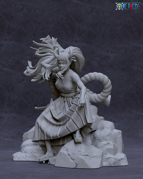 Yamato on Rock - One Piece 3D Model Ready to Print
