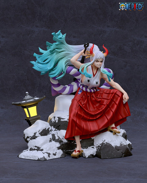 Yamato on Rock - One Piece 3D Model Ready to Print