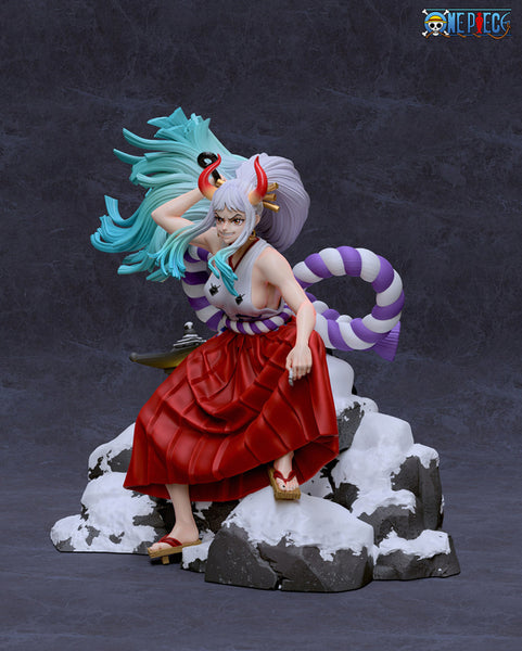 Yamato on Rock - One Piece 3D Model Ready to Print