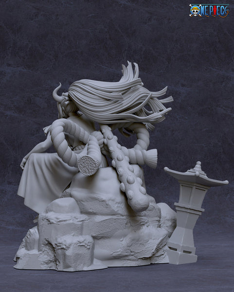 Yamato on Rock - One Piece 3D Model Ready to Print