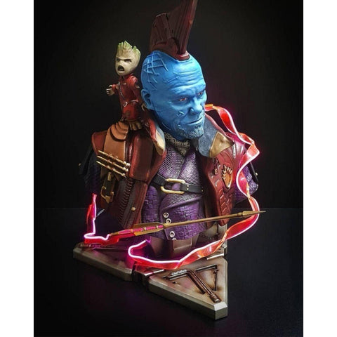 Yondu Udonta Bust 3D Model Ready to Print STL