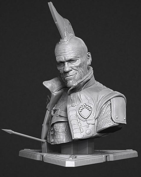Yondu Udonta Bust 3D Model Ready to Print STL