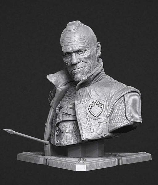 Yondu Udonta Bust 3D Model Ready to Print STL