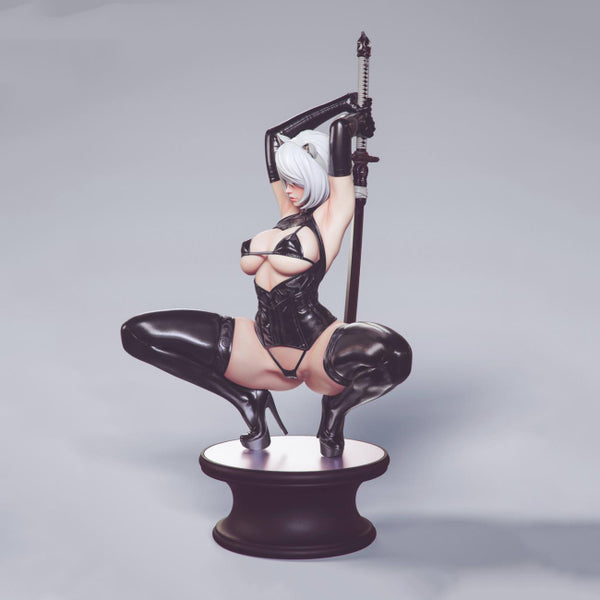 Yorha 2B Figure 3D Model STL Ready to Print