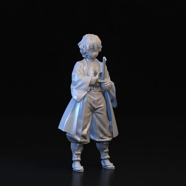 Zenitsu Agatsuma Demon Slayer 3D Model Ready to Print