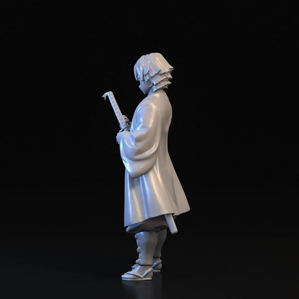 Zenitsu Agatsuma Demon Slayer 3D Model Ready to Print