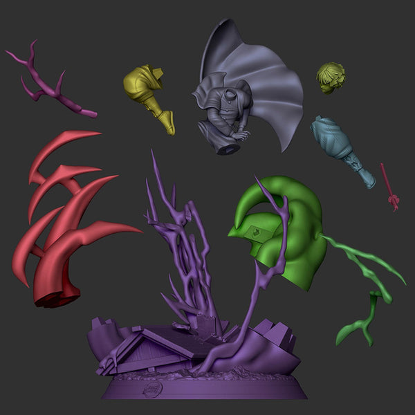 Zenitsu - Demon Slayer 3D Model Ready to Print