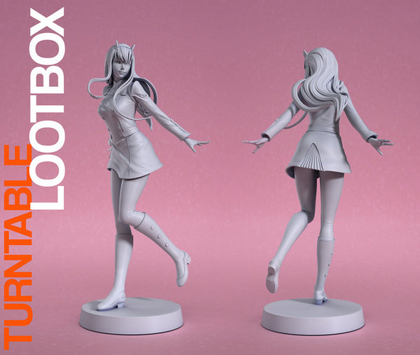 Zero Two - Darling in the Franxx 3D Model Ready to Print
