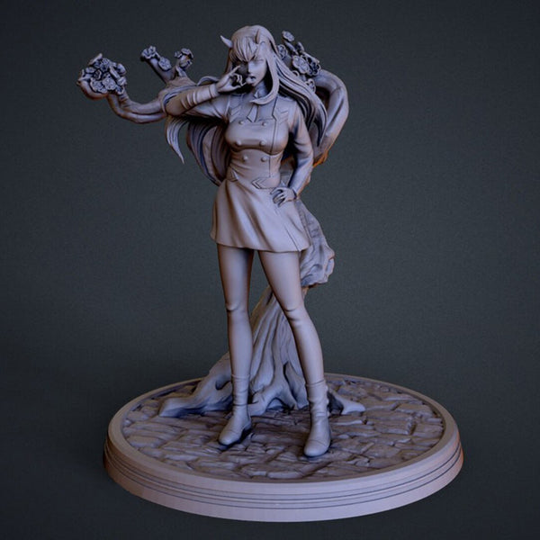 Zero Two from Darling In The Franxx 3D Model Ready to Print