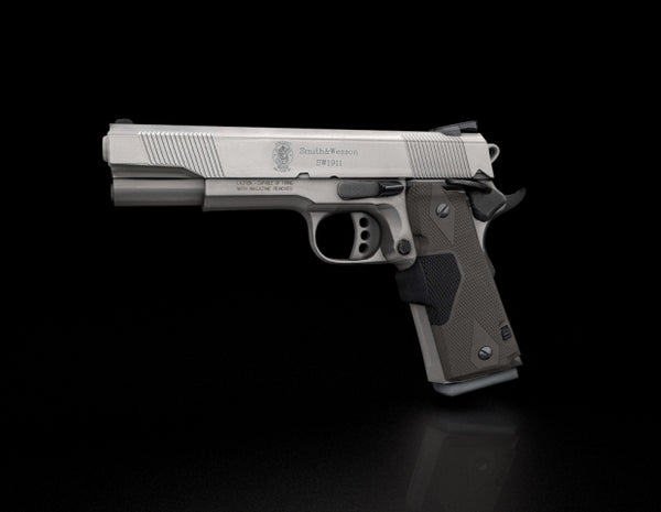 Here is my Smith and Wesson gun model. I modeled, textured and rigged this gun in Blender