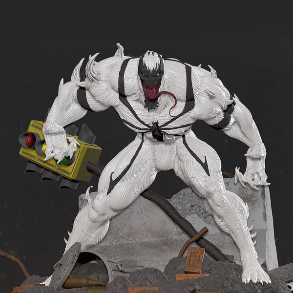 Anti Venom Figurine 3D model ready print