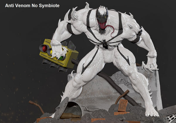 Anti Venom Figurine 3D model ready print