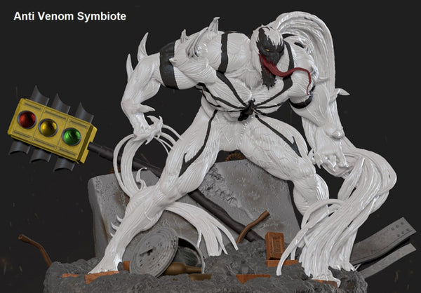 Anti Venom Figurine 3D model ready print