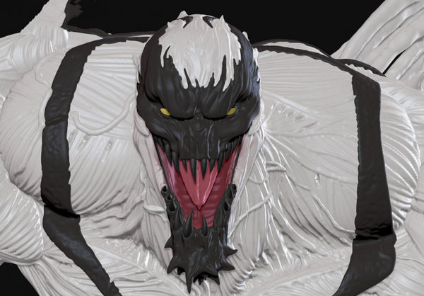 Anti Venom Figurine 3D model ready print