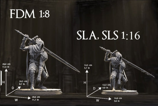 Artorias Abysswalker Dark Souls 3D model STL for 3D Printing