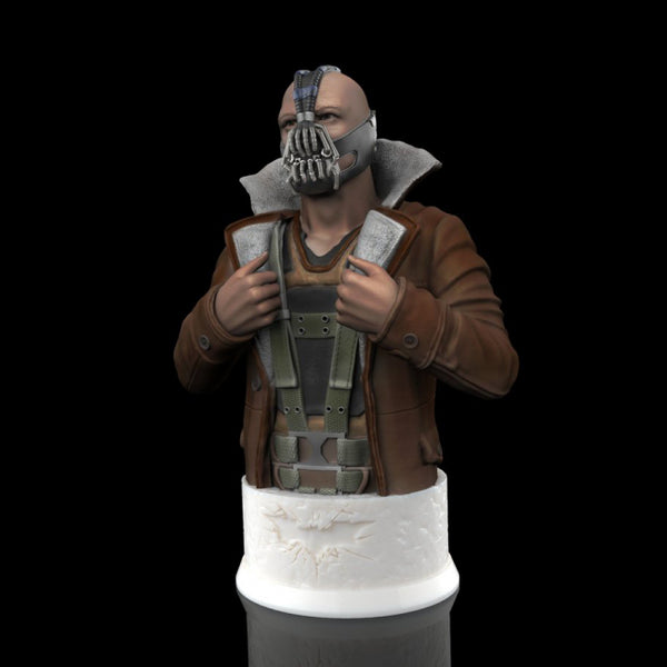 Bane Bust 3D model ready for print