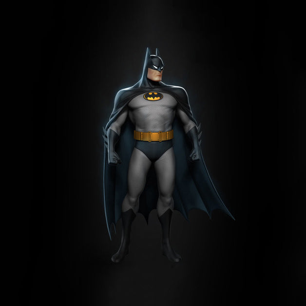 Batman Animated 3D model ready for print