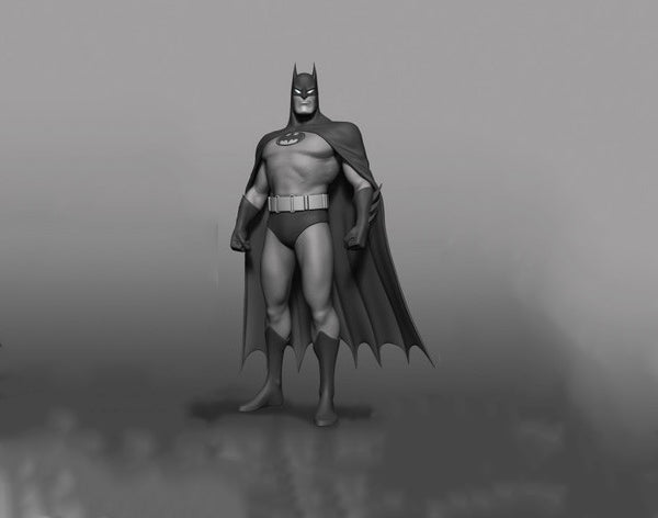 Batman Animated 3D model ready for print