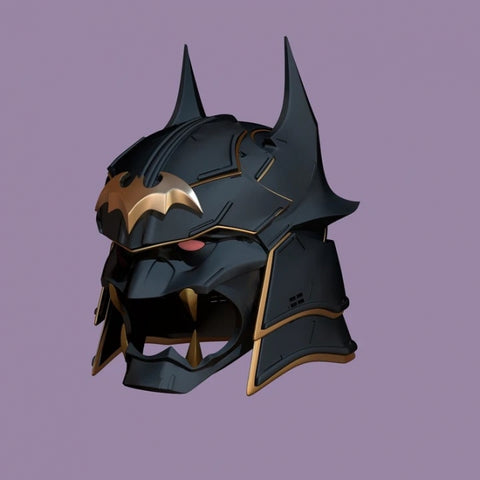 Batman Samurai Helmet 3D model ready print