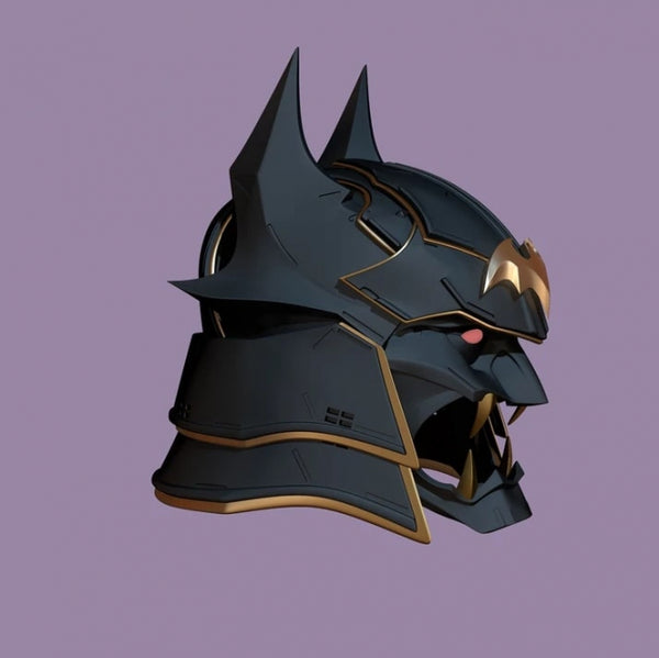 Batman Samurai Helmet 3D model ready print