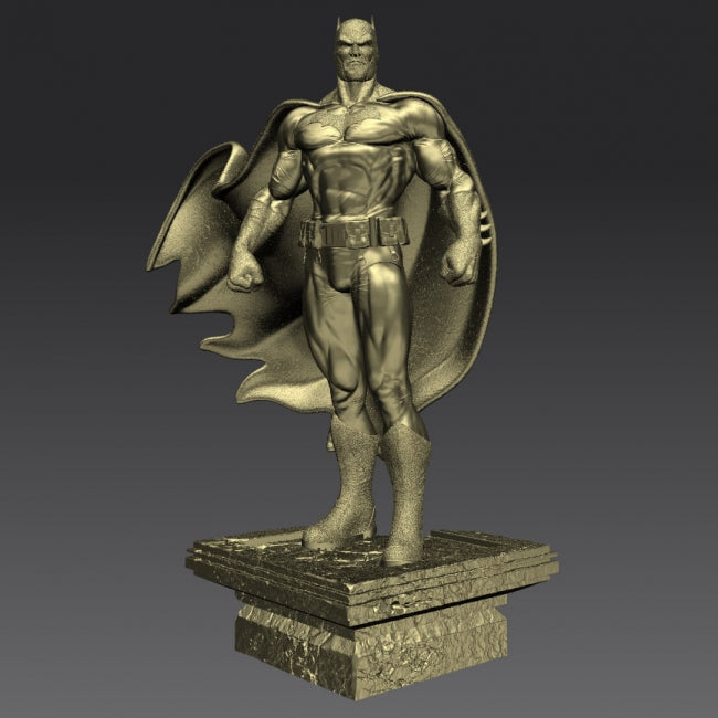 Batman Statue 3D model Ready Print