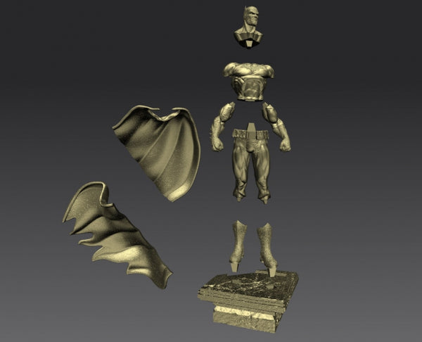 Batman Statue 3D model Ready Print