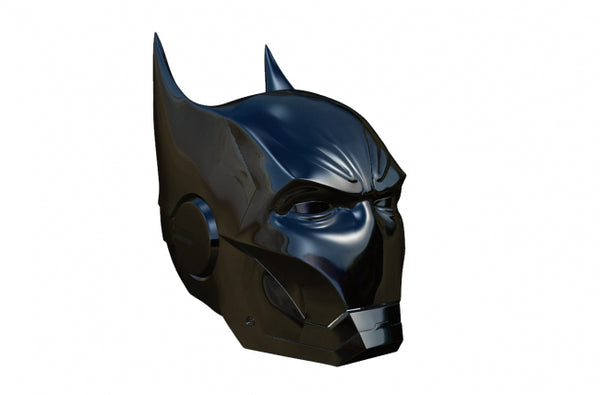 Batman helmet 3D model Ready Print