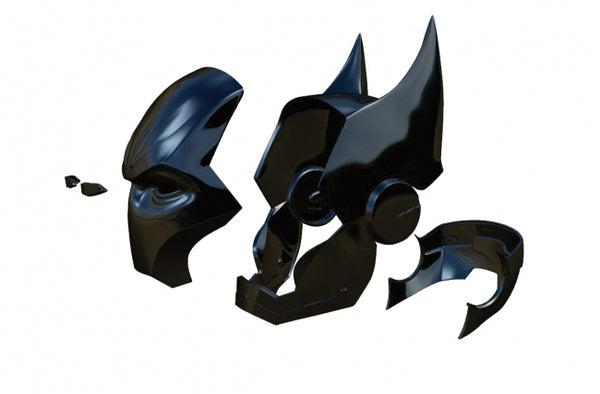 Batman helmet 3D model Ready Print