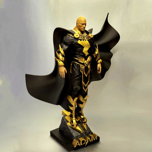 Black Adam Solid 3D Model Ready to Print STL
