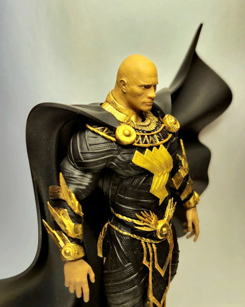 Black Adam Solid 3D Model Ready to Print STL