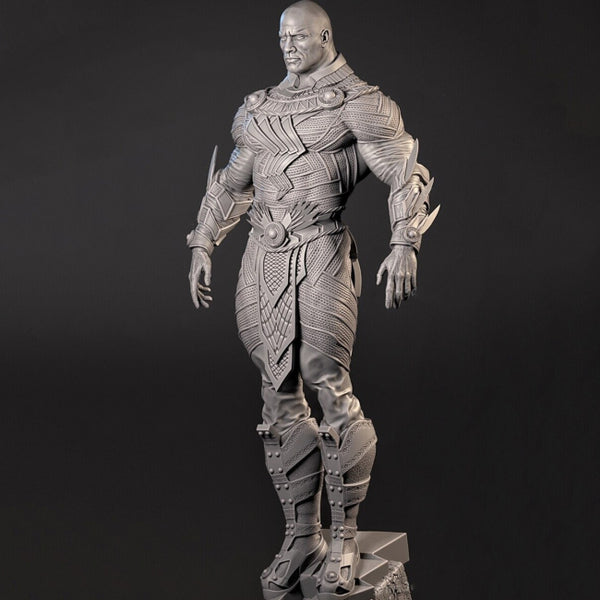 Black Adam Solid 3D Model Ready to Print STL