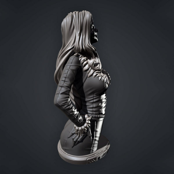 Black Cat Bust 3D print model