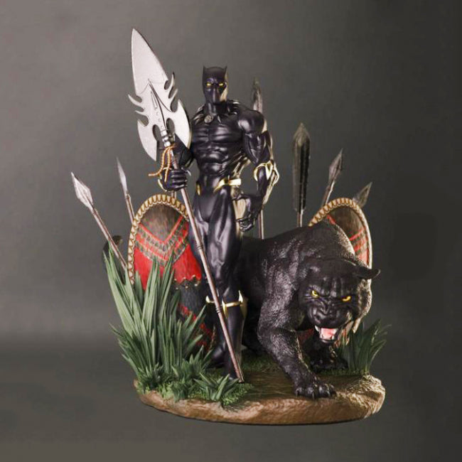 Black Panther Statue 3D print model