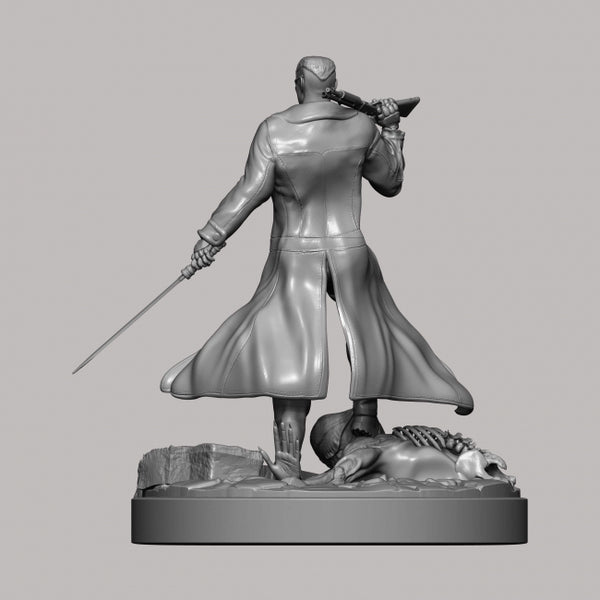 Blade Marvel Statue 3D Model Ready to Print