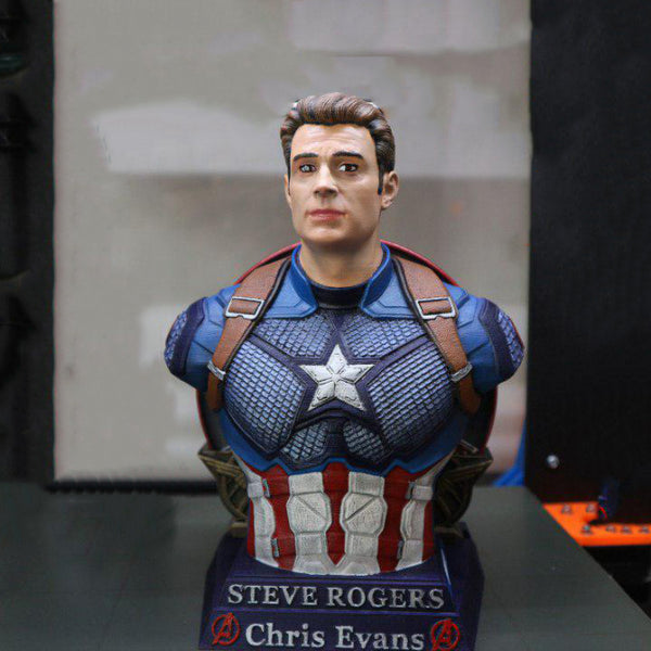 Captain America Bust 3D Printing Model STL